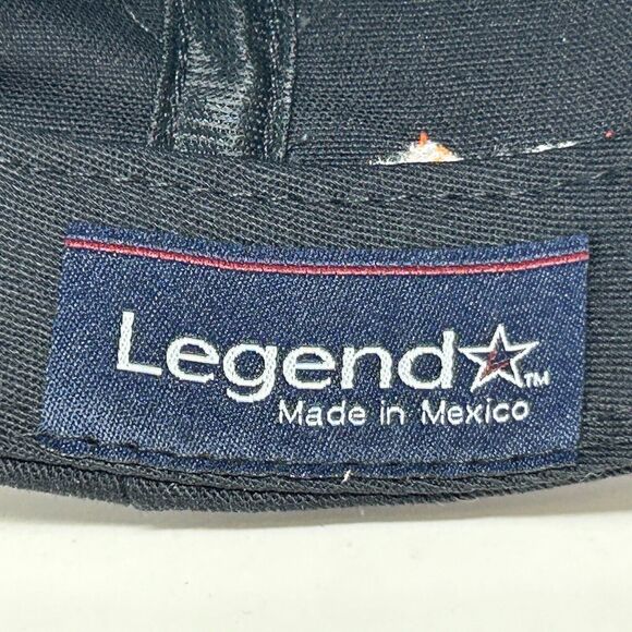 NASCAR Jason Jarrett Hat Cap Black Bennigans Motorsports Strapback Auto Racing - Picture 9 of 10